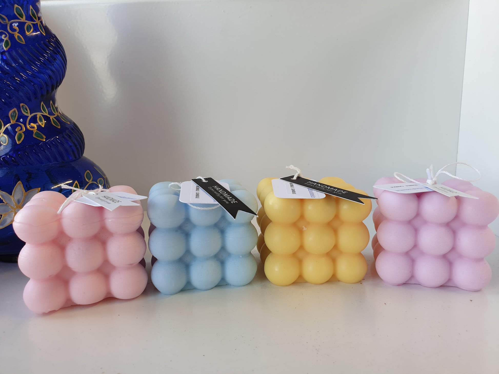 Bubble Cube Scented Soy Candles